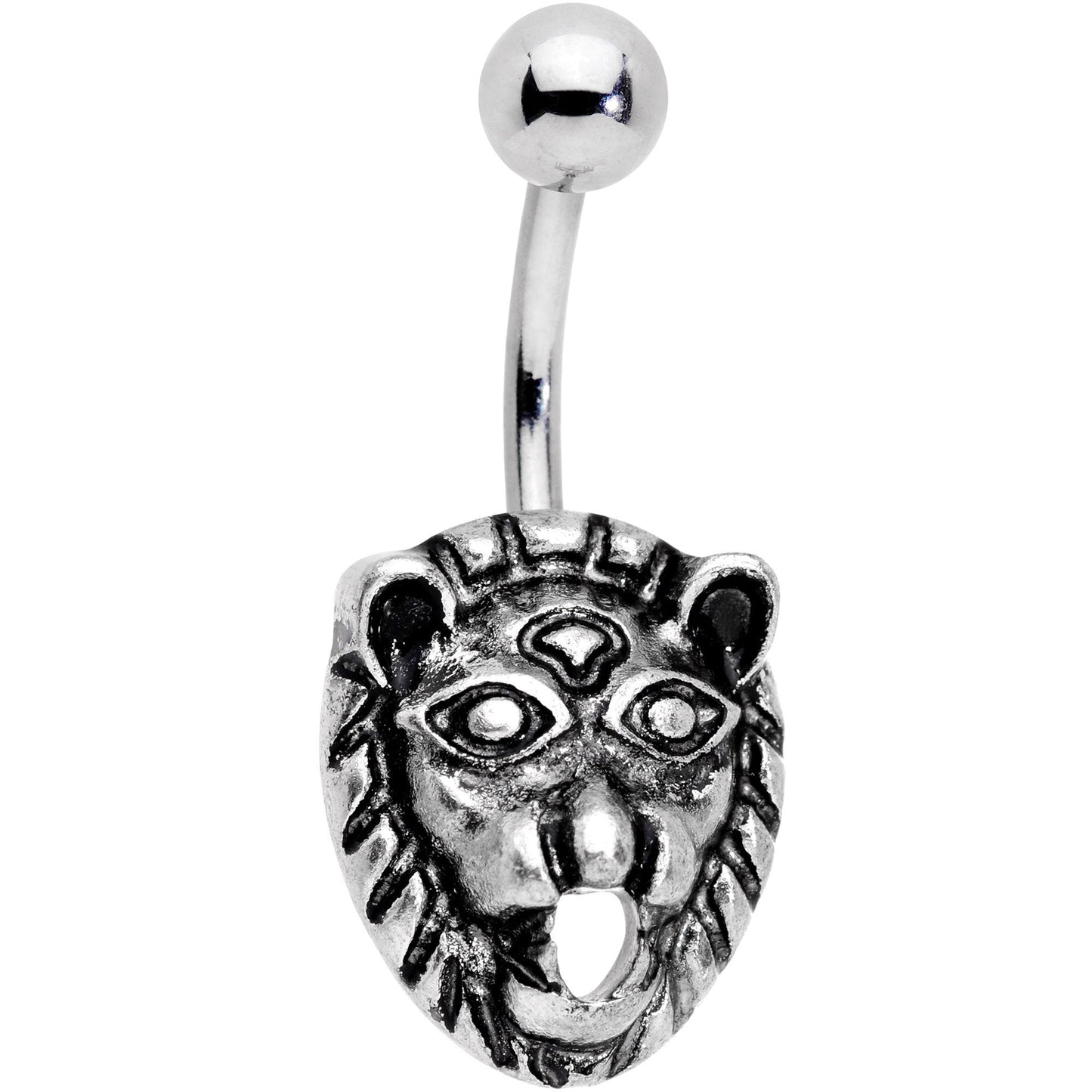 Woke Spiritual Lion Belly Ring