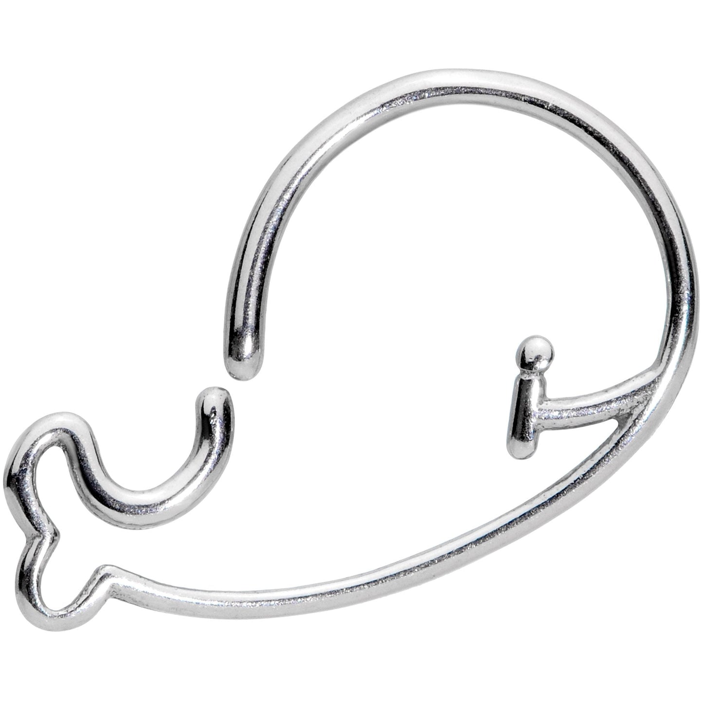 18 Gauge Watch Out For the Whale Closure Ring