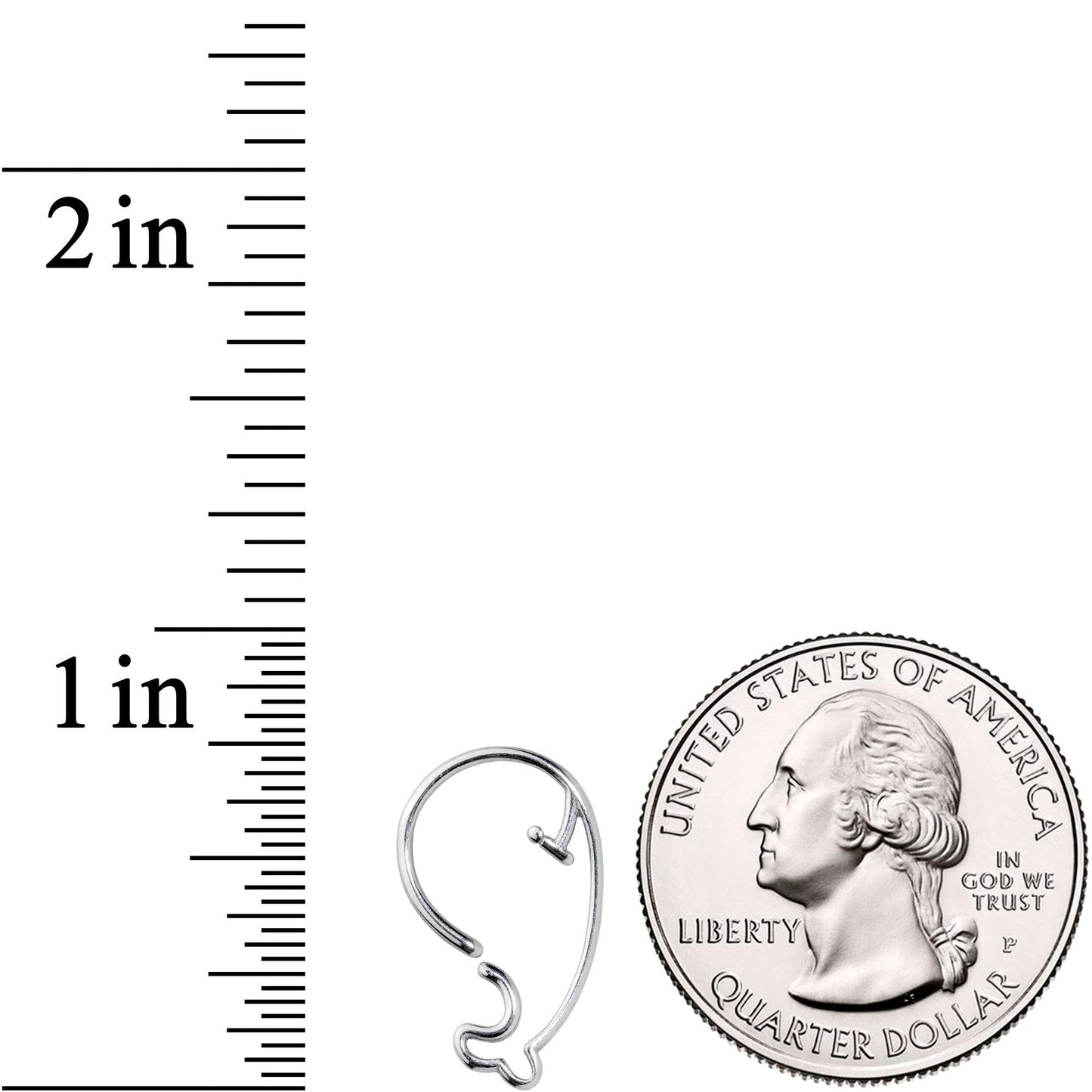18 Gauge Watch Out For the Whale Closure Ring
