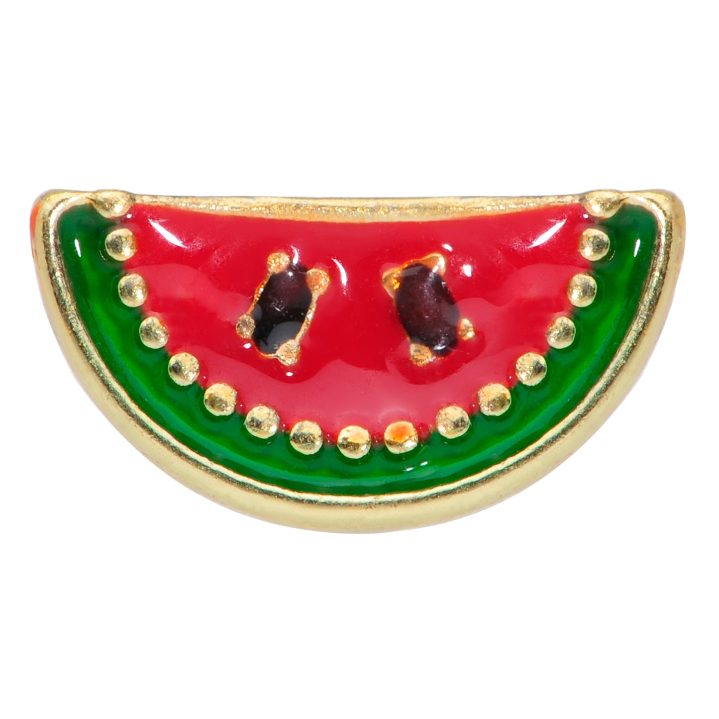 16 Gauge 1/4 Red Green Tasty Fruit Watermelon Cartilage Tragus