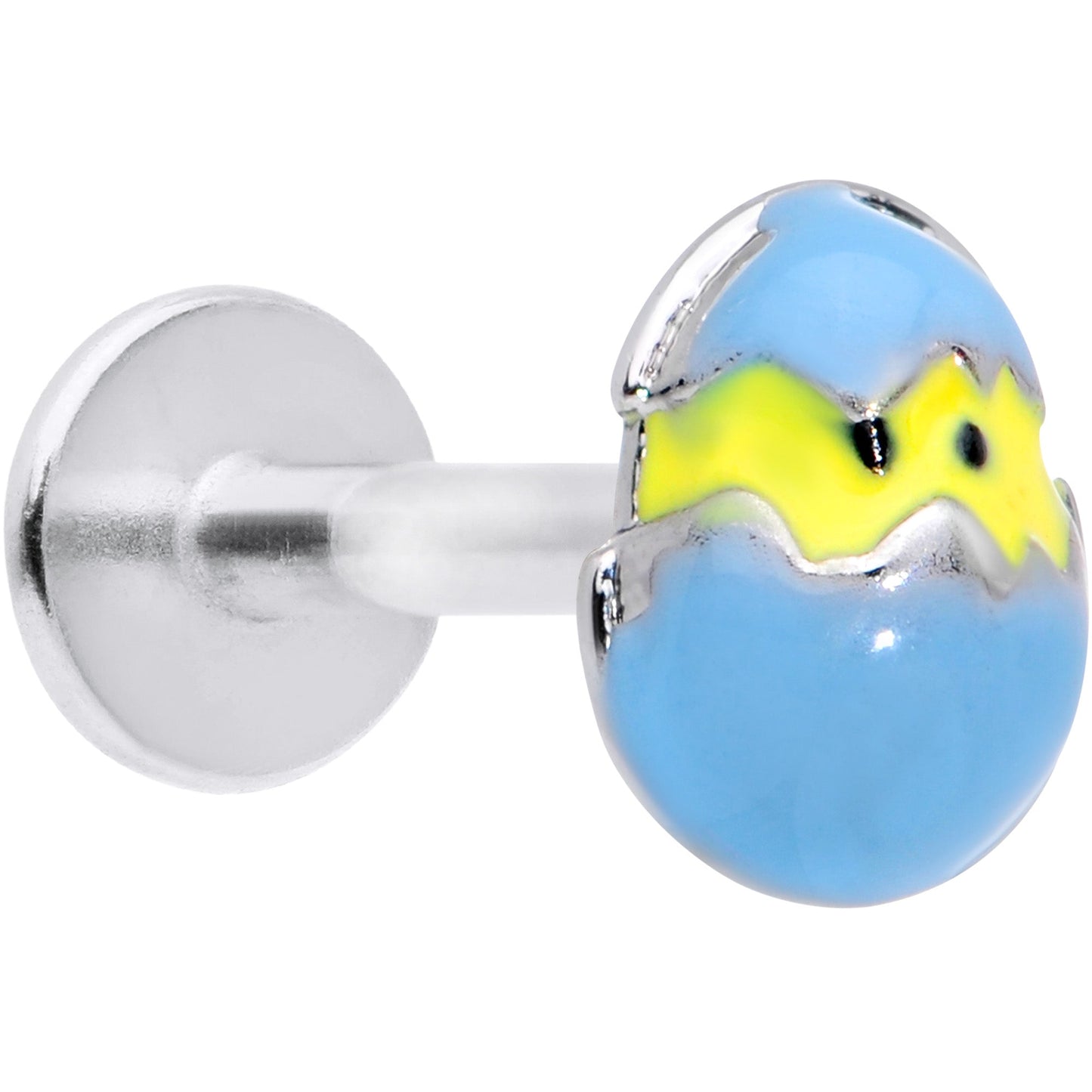 16 Gauge 5/16 Blue Easter Egg Chick Labret Monroe Tragus