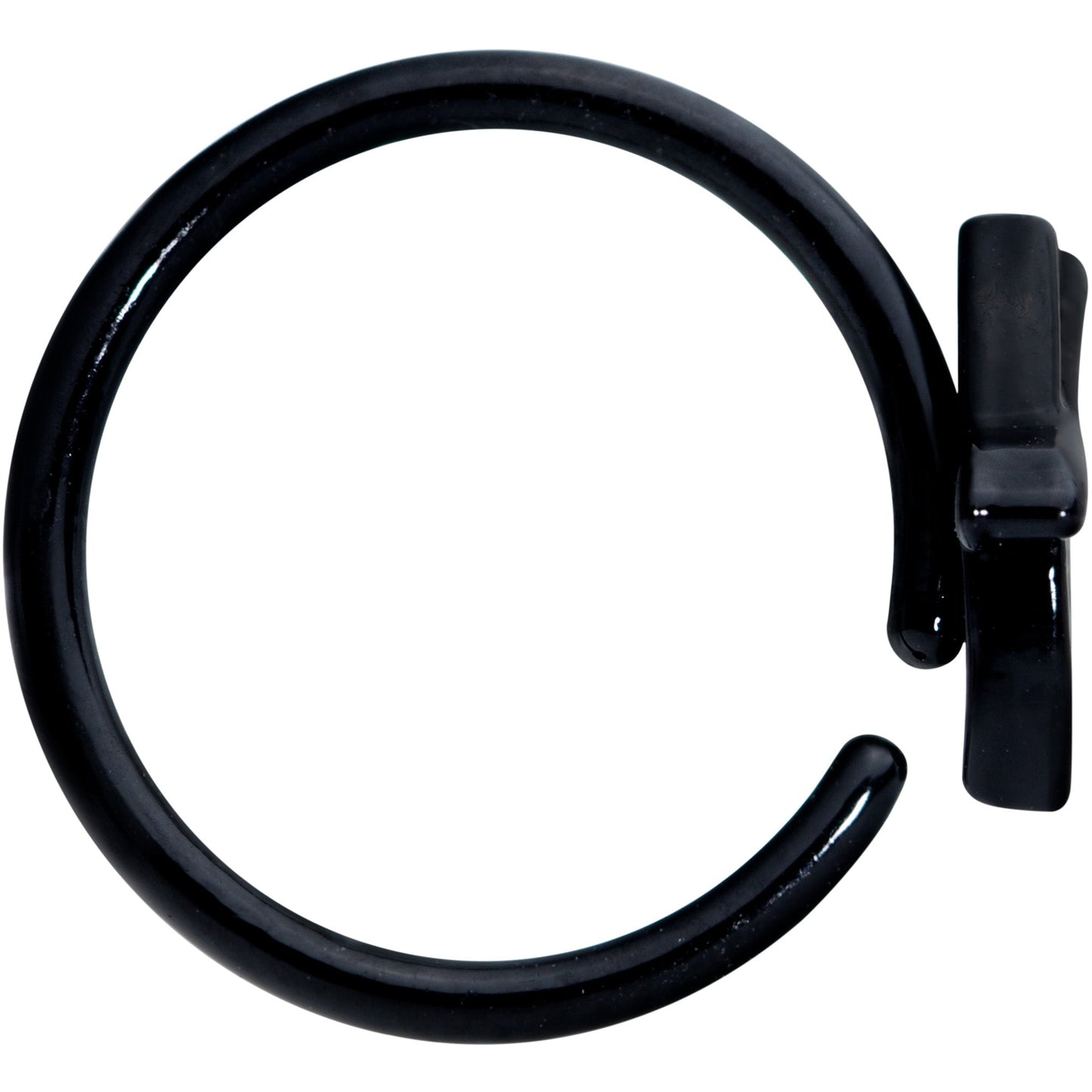18 Gauge 3/8 Black Red Summer Kayak Boat Nose Hoop