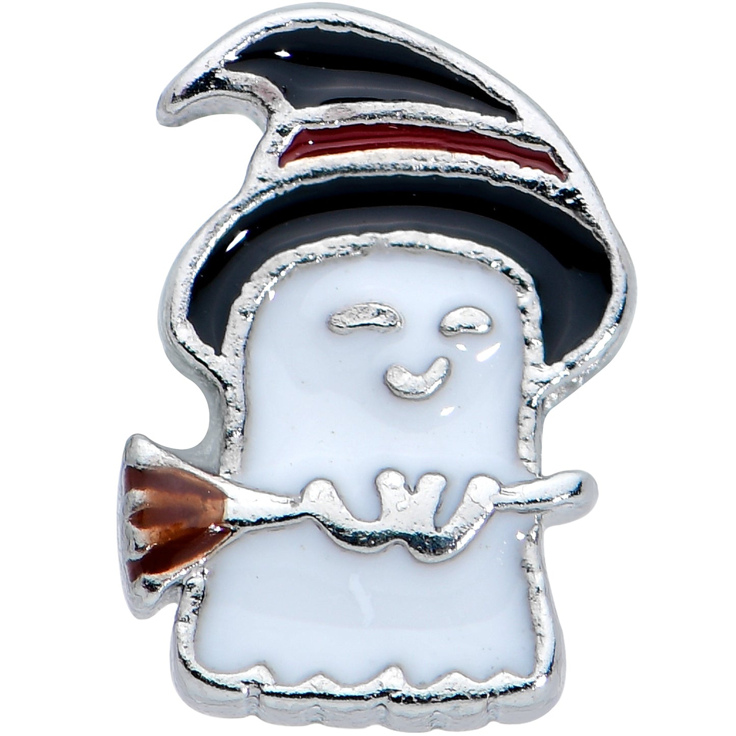 16 Gauge 1/4 Witch Hat Ghost Halloween Cartilage Tragus Earring