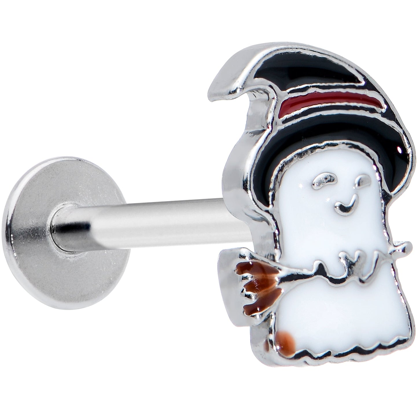 16 Gauge 5/16 Witch Hat Ghost Halloween Labret Monroe Tragus