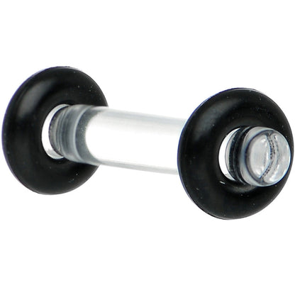 12 Gauge Clear Acrylic Plug Set of 2