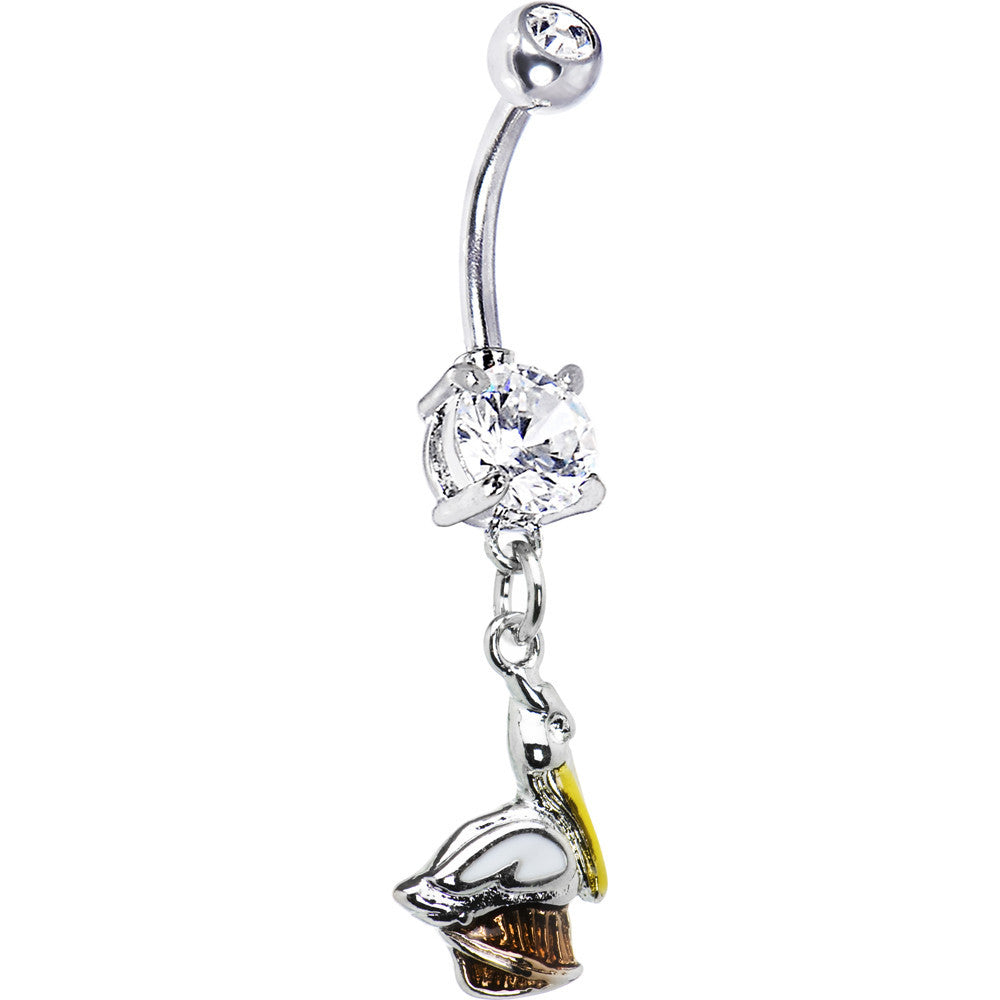 Pelican Belly Ring