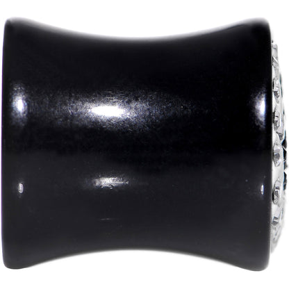 00 Gauge Crystal Black Club Saddle Plug