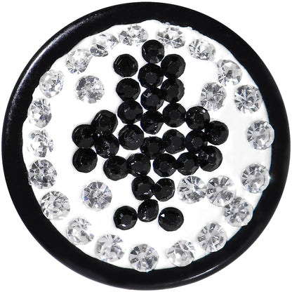 00 Gauge Crystal Black Club Saddle Plug