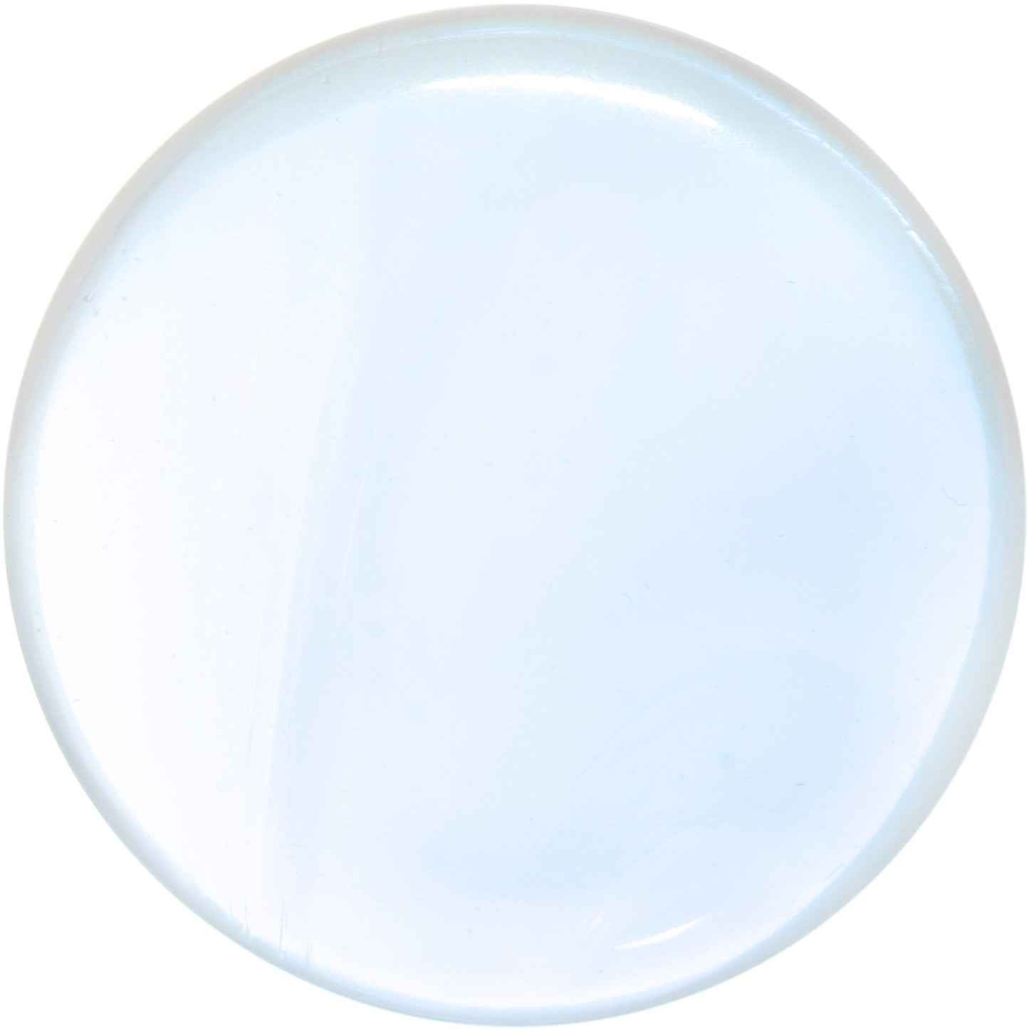 1/2 Argenon Opalite Natural Stone Saddle Plug Set