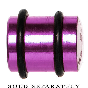 12mm Pink Anodized Titanium Blinking Plug