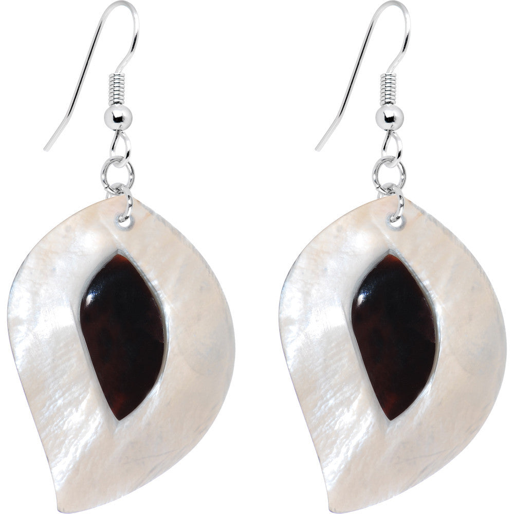 Teardrop Hammershell Earrings