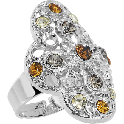 Twig light Glam Adjustable Ring