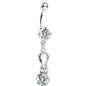 Crystalline Gem Exquisite Beauty Belly Ring