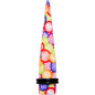 00 Gauge Groovy Retro Flower Acrylic Taper