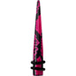 2 Gauge Pink Snake Skin Acrylic Taper