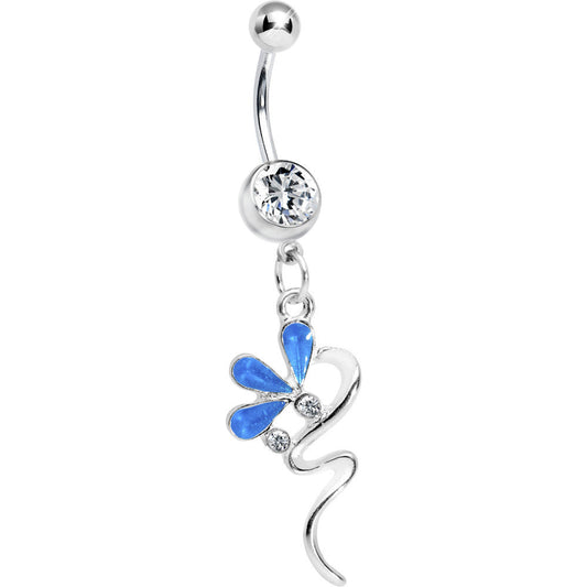 He Loves Me He Loves Me Not Belly Ring