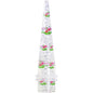 1/2 Clear Acrylic Glitter Pink Cherry Confetti Taper