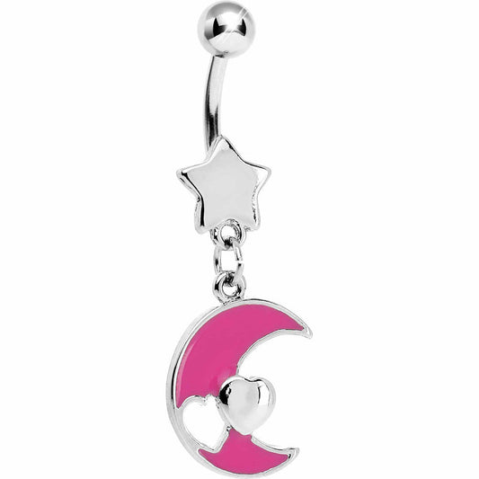 Pink Moon Enchant Belly Ring