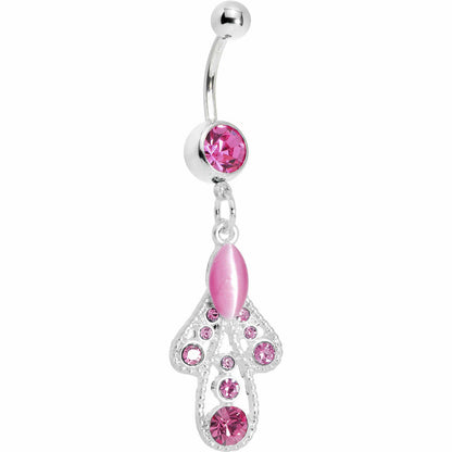 Pink Moonlit Enchantment Belly Ring