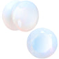 9/16 Opalite Semi Precious Stone Faceted Double Flare Plug Set