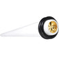 White Acrylic Gold Flashy Tire Rim Taper 2 Gauge to 20mm