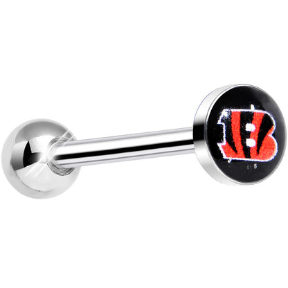 Officially Licensed NFL Cincinnati Bengals Barbell Tongue Ring