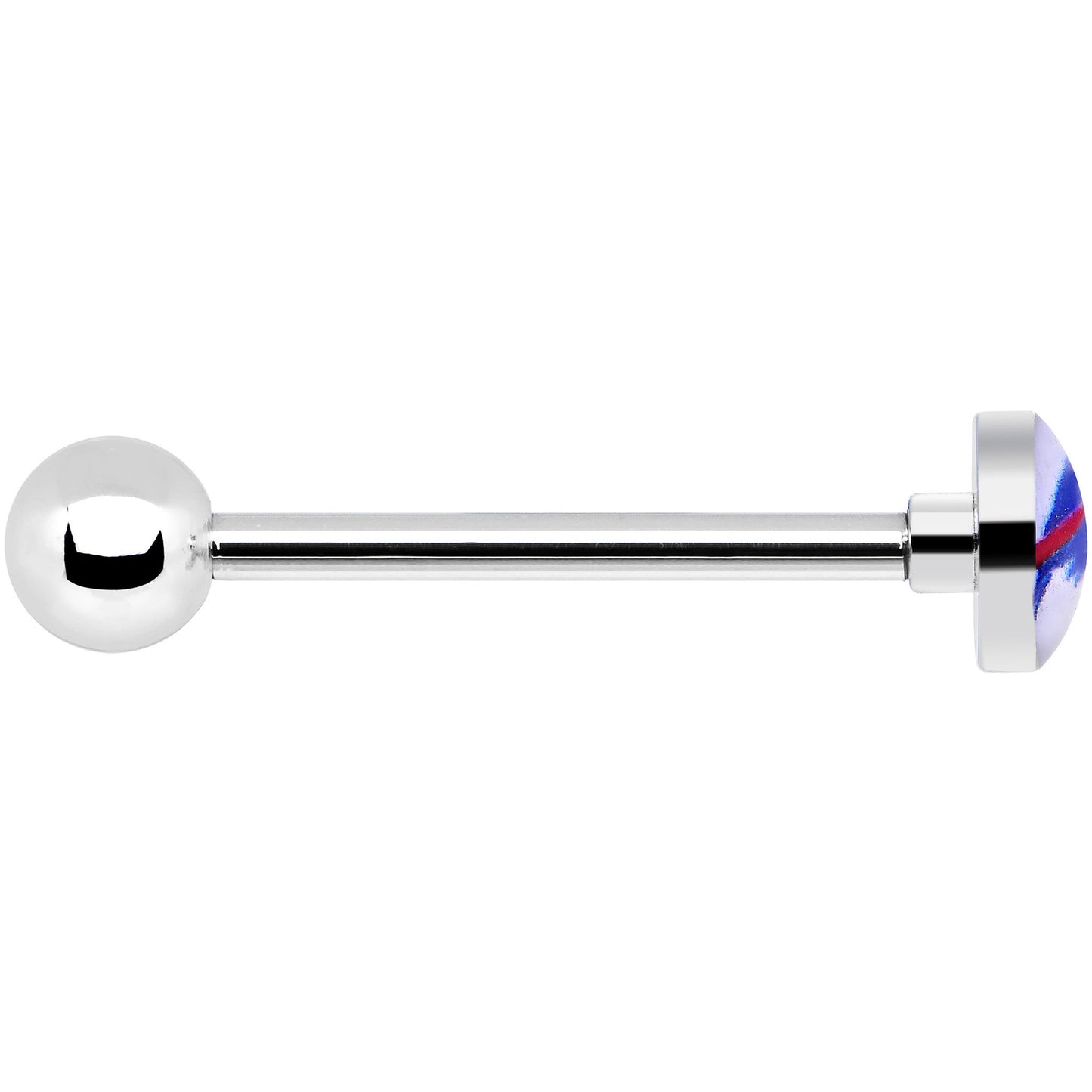 Officially Licensed NFL Buffalo Bills Barbell Tongue Ring