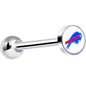 Officially Licensed NFL Buffalo Bills Barbell Tongue Ring