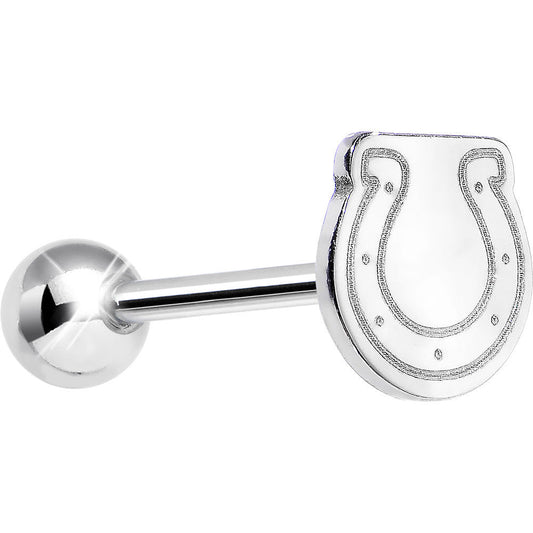 Officially Licensed NFL Cut Out Indianapolis Colts Barbell Tongue Ring