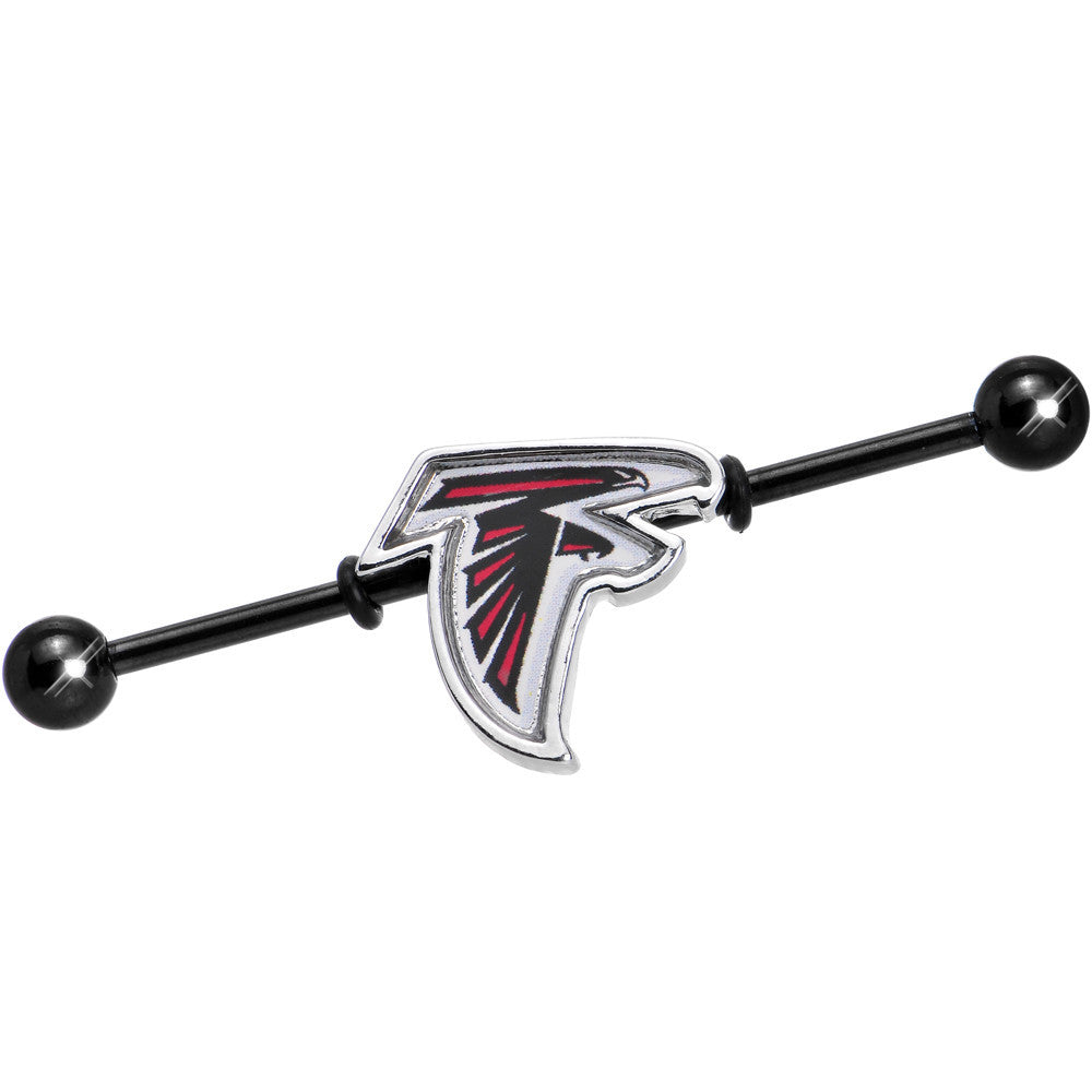 Officially Licensed NFL Atlanta Falcons Industrial Barbell