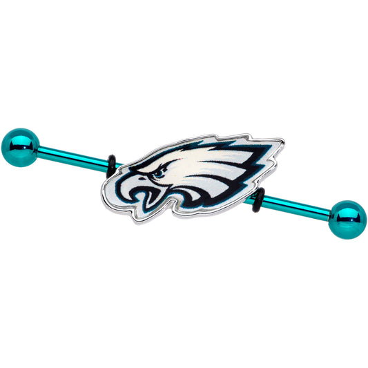 Officially Licensed NFL Philadelphia Eagles Industrial Barbell