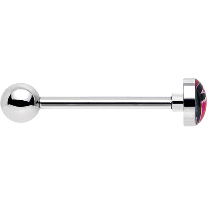 Officially Licensed Atlanta Falcons Barbell Tongue Ring