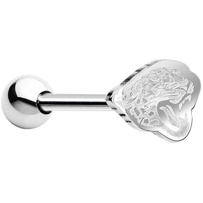 Officially Licensed Jacksonville Jaguars Barbell Tongue Ring