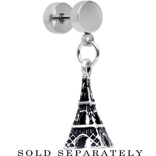 Stainless Steel Eiffel Tower Dangle Cheater Plug