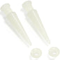 2 in 1 Glow in Dark Interchangeable Screw Fit Plug and Taper Set