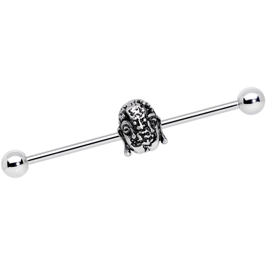 Evil Twins Buddha Industrial Barbell 38mm