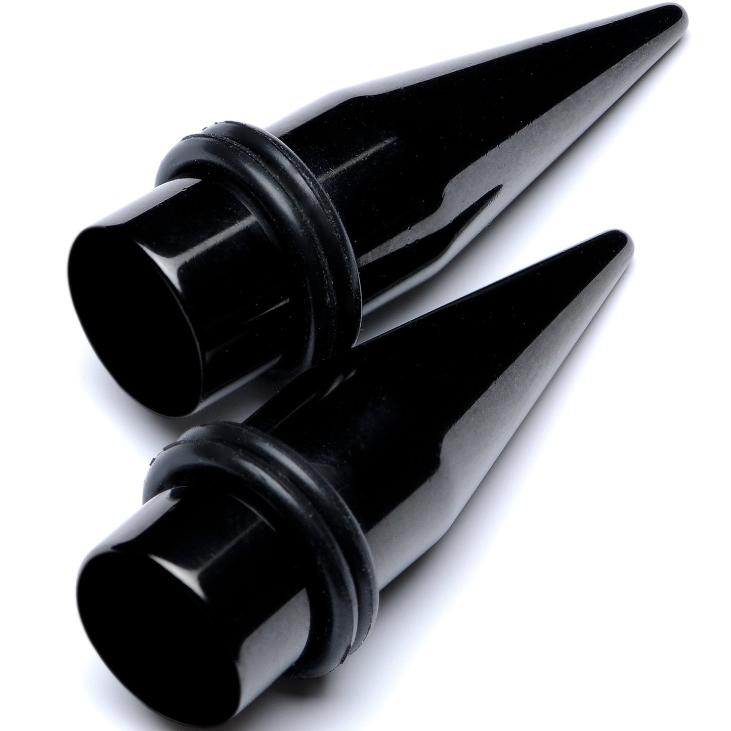 Black PVD Straight Plug and Taper Set Sizes 5mm to 10mm