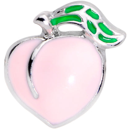 16 Gauge 1/4 Sweet Pink Peach Cartilage Tragus Earring