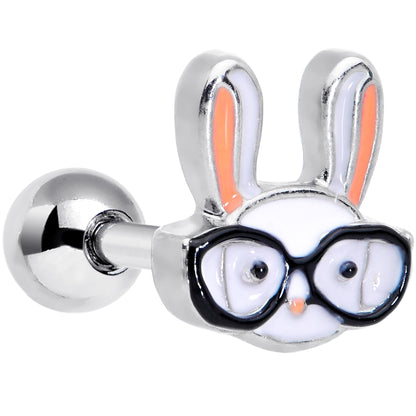 16 Gauge 1/4 Nerdy Easter Bunny Cartilage Tragus Earring