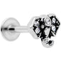 16 Gauge 5/16 Clear Gem Regal Elephant Labret Monroe Tragus