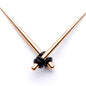 Rose Gold Tone Anodized Straight Taper Set Available in Sizes  14 Gauge to 00 Gauge