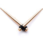 Rose Gold Tone Anodized Straight Taper Set Available in Sizes  14 Gauge to 00 Gauge