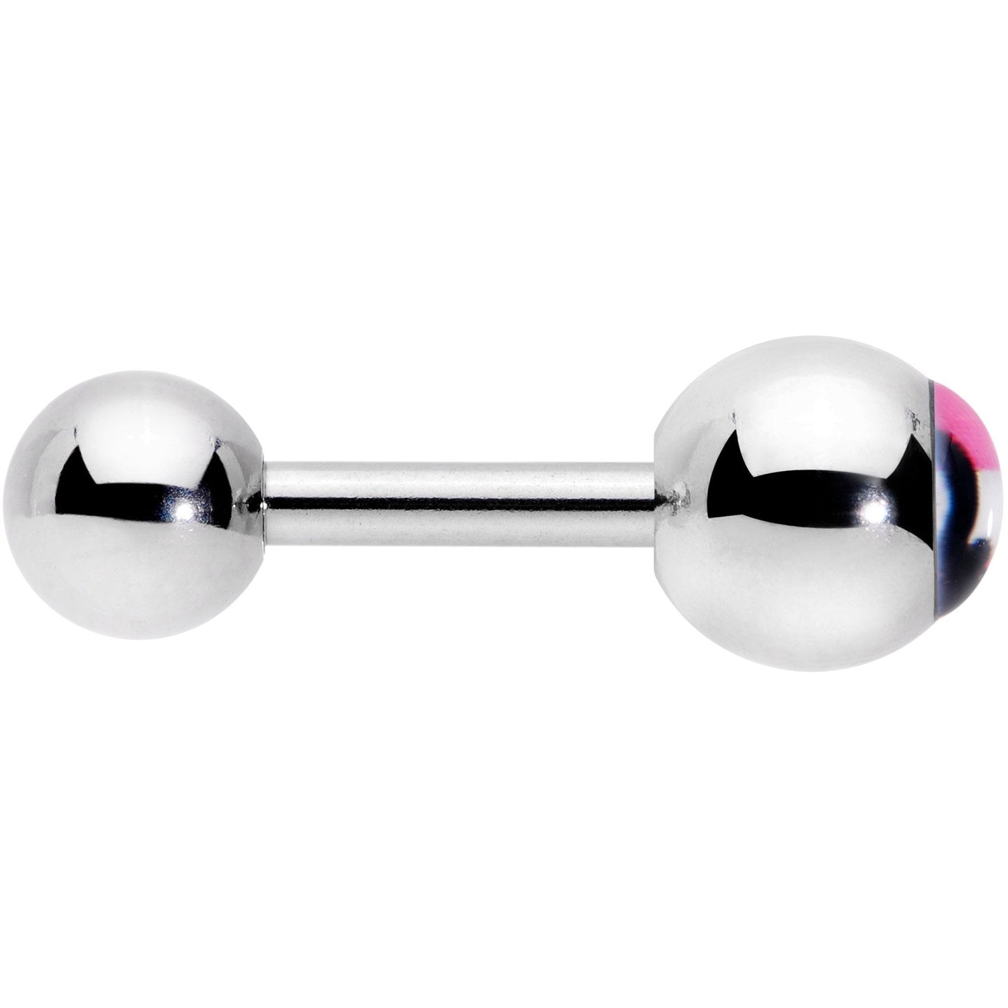 16 Gauge 1/4 Pink Blue White Transgender Pride Flag Cartilage Tragus