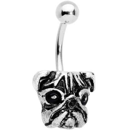 Aurora Gem Variety Bulldog Belly Ring Set of 4