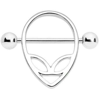 14 Gauge 9/16 UFO Alien Nipple Shield Set