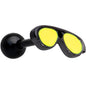 16 Gauge 5/16 Yellow Black Aviator Sunglasses Cartilage Tragus Earring