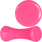 Hot Pink Acrylic Saddle Plug Set 8 Gauge to 00 Gauge