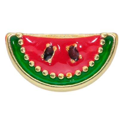 16 Gauge 1/4 Red Green Tasty Fruit Watermelon Cartilage Tragus