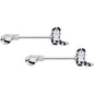 14 Gauge 9/16 Western Boot Hat Barbell Nipple Ring Set