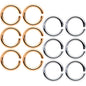 14 Gauge 5/16 Steel Rose Gold Tone Seamless Cartilage Ring Set of 12